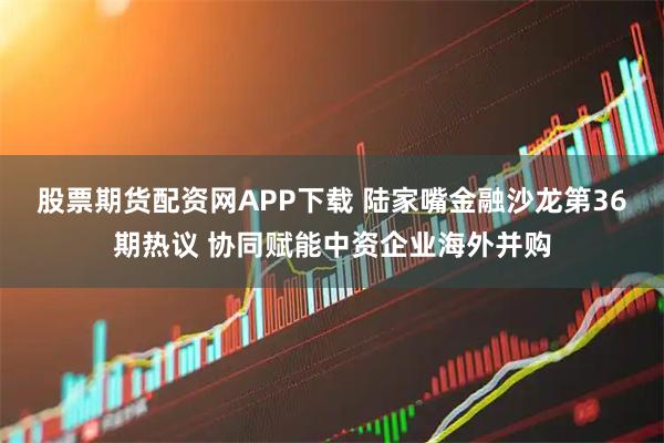 股票期货配资网APP下载 陆家嘴金融沙龙第36期热议 协同赋能中资企业海外并购